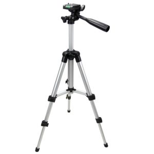Tripod camera stand for photography and videography, adjustable height and stability, ideal for professional or hobbyist use, versatile tripod for shoots, content creation, and filming.