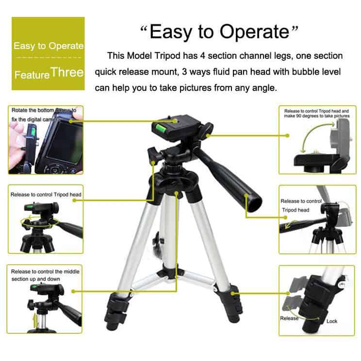 Ultimate Digital Video Photo Tripod - Stable, Flexible, and Versatile! 12 Tripod Camera Stand With Adjustable Legs And Fluid Pan Head For Photography And Videography. Ideal For Stable Shots, Easy To Operate, With Quick-Release Mounts And Multi-Angle Positioning For Professional Results.