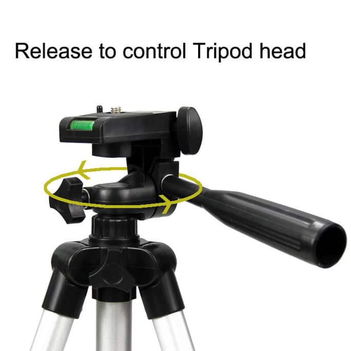 Ultimate Digital Video Photo Tripod - Stable, Flexible, and Versatile! 9 Tripod Head With Quick Release Mechanism For Camera Stabilization And Adjustable Angle Positions For Photography And Videography Purposes.