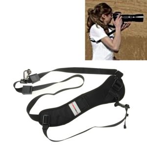 Syndmart camera strap for professional photographers, lightweight and adjustable camera accessory, ideal for comfortable and secure camera carrying during outdoor shoots.