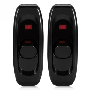 2 Pcs GW320 Waterproof Inline Cord Switches - Easy DIY On/Off Solution