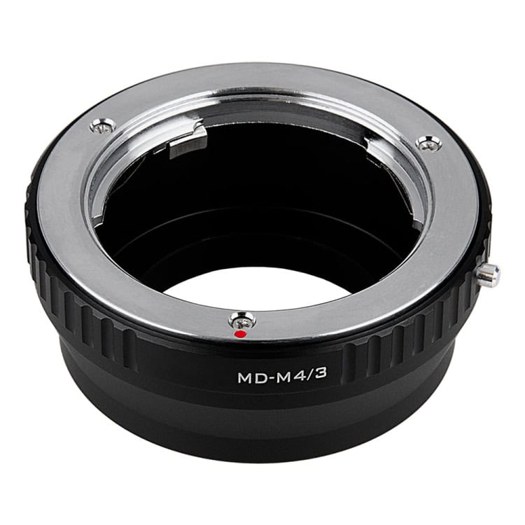 Black MD-M4/3 Lens Mount Stepping Ring - Optimal Precision for Peak Performance 1 High-Quality Camera Lens Mount Adapter For Professional Photography And Videography, Compatible With Multiple Camera Brands, Ensuring Seamless Lens Attachment And Optimal Image Quality.