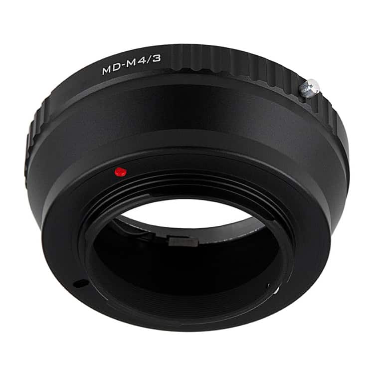 Black MD-M4/3 Lens Mount Stepping Ring - Optimal Precision for Peak Performance 3 Md-M4/3 Camera Mount Adapter For Seamless Lens Connection To Micro Four Thirds Cameras. Compatible With Various Lenses, Offering High Precision And Durability For Professional Photography And Videography.