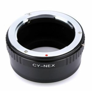 CY-NEX camera lens mount adapter for seamless camera and lens compatibility, ideal for professional photography and videography. A vital accessory for photographers seeking versatile mounting options.