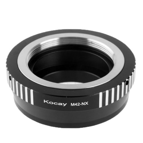 Enhanced Compatibility: M42 to NX Lens Mount Adapter Ring - Seamless Design 1 Kocay M42-Nx Camera Lens Mount Adapter For Digital Cameras And Optics Compatibility.