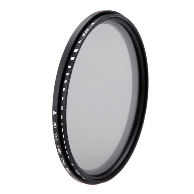 77mm ND Fader Neutral Density Adjustable Variable Filter ND 2 to ND 400 Filter(Black) 3 77Mm Nd Fader Neutral Density Adjustable Variable Filter Nd 2 To Nd 400 Filter(Black) - Image 3