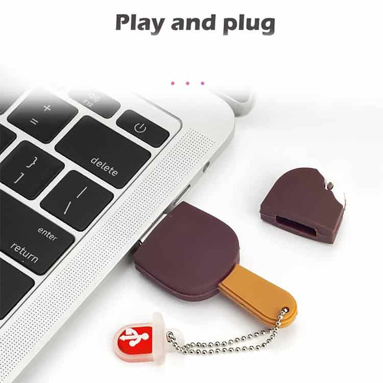 4GB Ice-cream Style USB Flash Disk - Sweet Storage Solution for Your Data 4 Wireless Key Finder With Remote, Compatible With Laptop Or Smartphone, Ideal For Locating Lost Keys Or Small Items Quickly And Effortlessly.