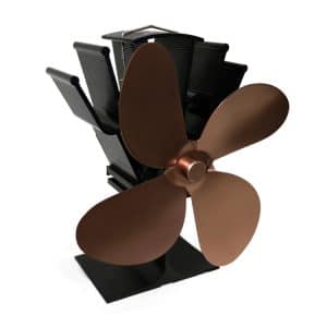 Eco-Friendly Heat Powered Stove Fan for Wood/Gas/Pellet Stoves