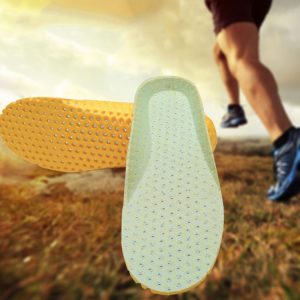 Shock Absorbent Sports Insoles for Men/Women, Size S (35-41): Ultimate Comfort