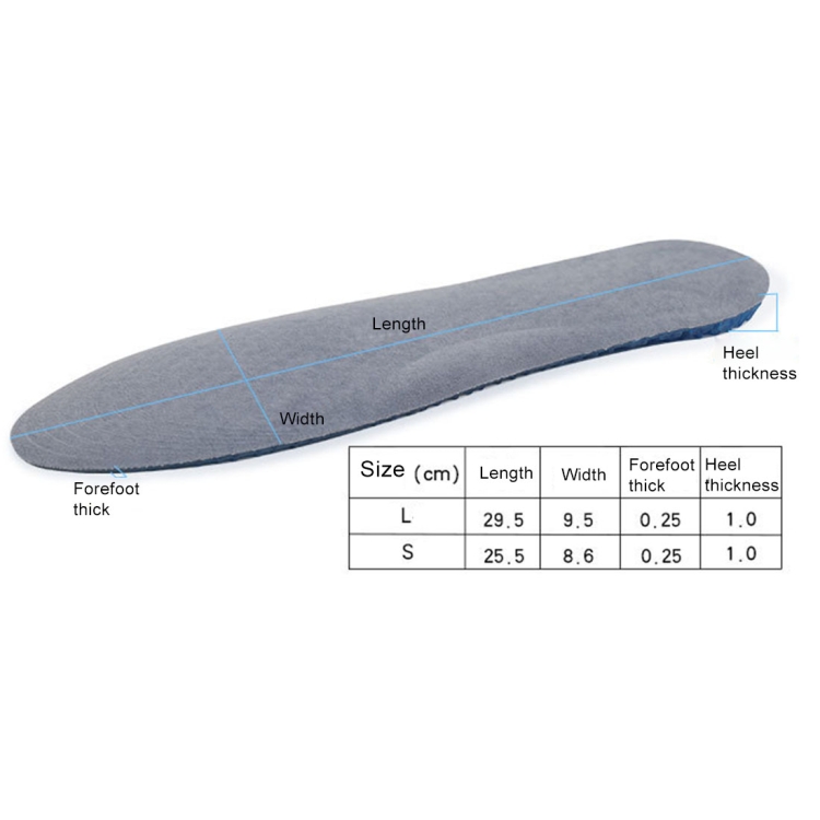 Blue Honeycomb Damping Insoles, Size S 35-40, Soft Flannel Pads - Sports Shoes 7 Blue Honeycomb Damping Insoles, Size S 35-40, Soft Flannel Pads - Sports Shoes - Image 7