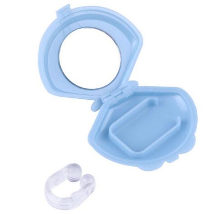 Stop Snoring with Silent Night Blue Nose Clip - Anti-Snore Device. 2 Stop Snoring With Silent Night Blue Nose Clip - Anti-Snore Device. - Image 2