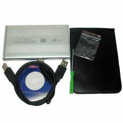 2.5 inch HDD SATA External Case 4 Portable Hard Drive External Case, Usb Cable, User Manual, And Small Repair Tools For Data Storage And Backup Solutions.