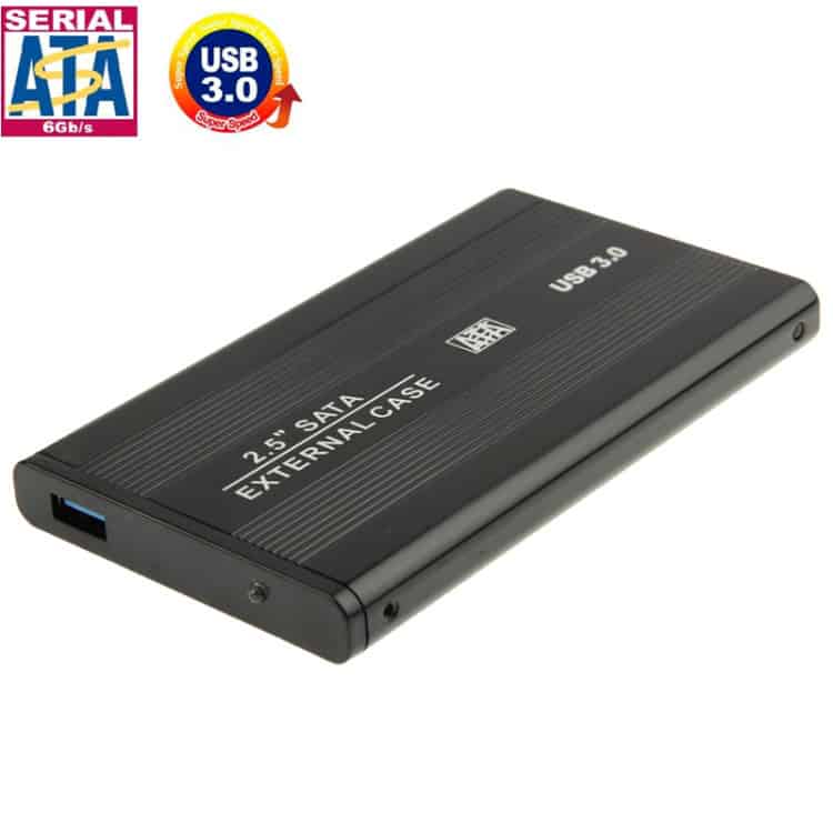 High Speed 2.5 inch HDD SATA External Case, Support USB 3.0 1 2. External 2.5-Inch Sata Hard Drive Enclosure, Usb 3.0 Compatible, High-Speed Data Transfer For Reliable Storage Solutions.