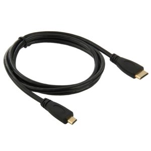 1m Mini HDMI to Micro HDMI Adapter Cable - Seamless Male to Male Connection