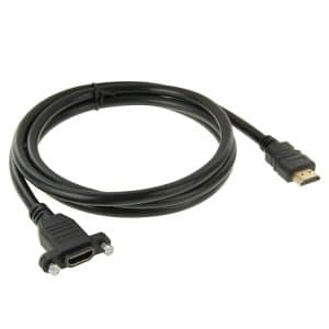 Universal High Speed HDMI Cable Adapter, 1.5m Male to Female Connector