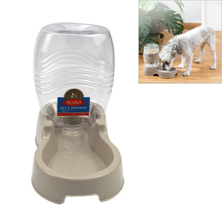 Automatic Water Dispenser with Dish Feeder for Cats/Dogs - Random Color, Utility 1 Automatic Water Dispenser With Dish Feeder For Cats/Dogs - Random Color, Utility