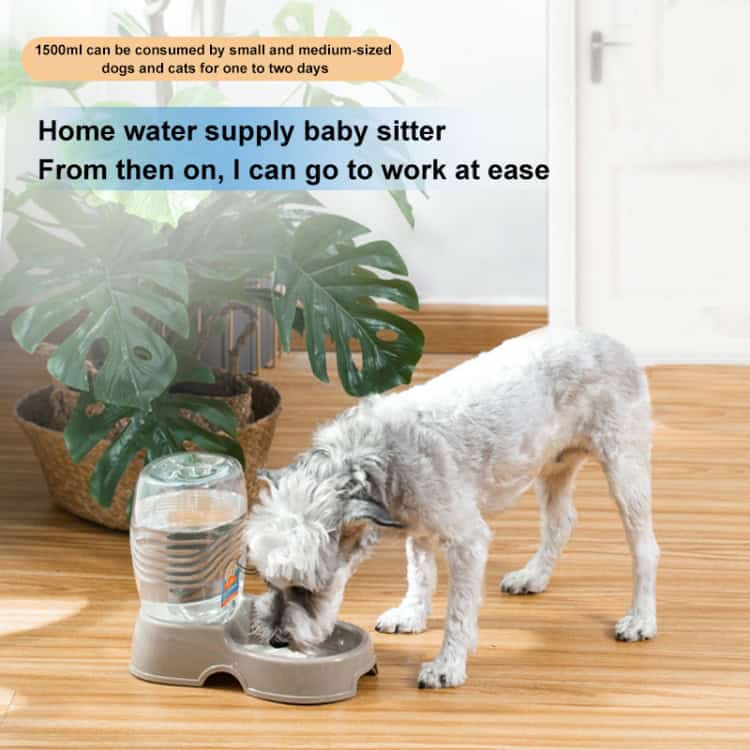 Automatic Water Dispenser with Dish Feeder for Cats/Dogs - Random Color, Utility 6 Automatic Water Dispenser With Dish Feeder For Cats/Dogs - Random Color, Utility - Image 6