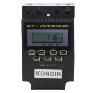 LCD Digital Timer Control Switch 12V KG316T - Efficient Microcomputer Control
