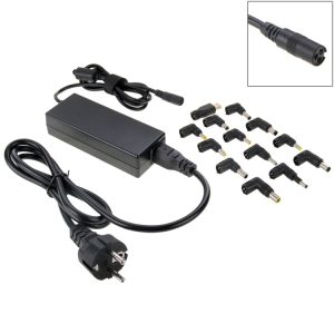 Universal 90W AC Power Adapter Charger with 13 Tips for Laptop - EU Plug