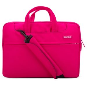 POFOKO 12" Shoulder Laptop Bag - Portable & Stylish for On-The-Go Needs