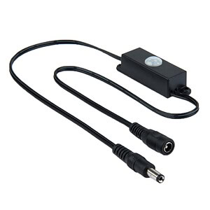 DC power supply adapter with cable and switch for electronic devices, ideal for automation, security, and DIY electronic projects. Compatible with various gadgets requiring reliable power connections.