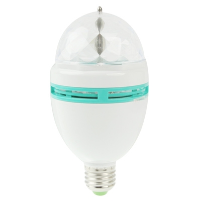 Vibrant LED Rotating Light Bulb - E27 3W, 240lm Brightness, AC 85-260V 4 Vibrant Led Rotating Light Bulb - E27 3W, 240Lm Brightness, Ac 85-260V - Image 4