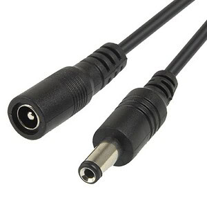 High-quality DC power adapter cable with female and male connectors, ideal for electronics and DIY projects, ensuring reliable power supply and connection stability.