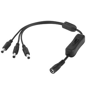 AV splitter cable for audio and video connections, compatible with various electronic devices. Ideal for extending and connecting multiple devices to TVs or monitors.