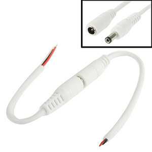 High-quality white audio extension cable with male and female RCA connectors, ideal for connecting audio devices and creating custom audio setups.