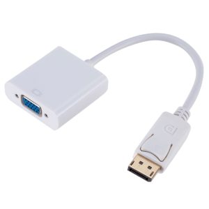 20cm Display Port Male to VGA Female Converter - High-Quality Video Output