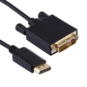 1.8m DisplayPort to DVI Adapter Cable • High Digital Quality • Hassle-Free Connectivity