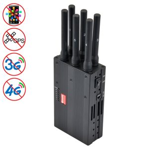 Gsm wireless signal jammer device for disrupting mobile phones, GPS, 3G, and 4G signals, ideal for security and privacy protection.