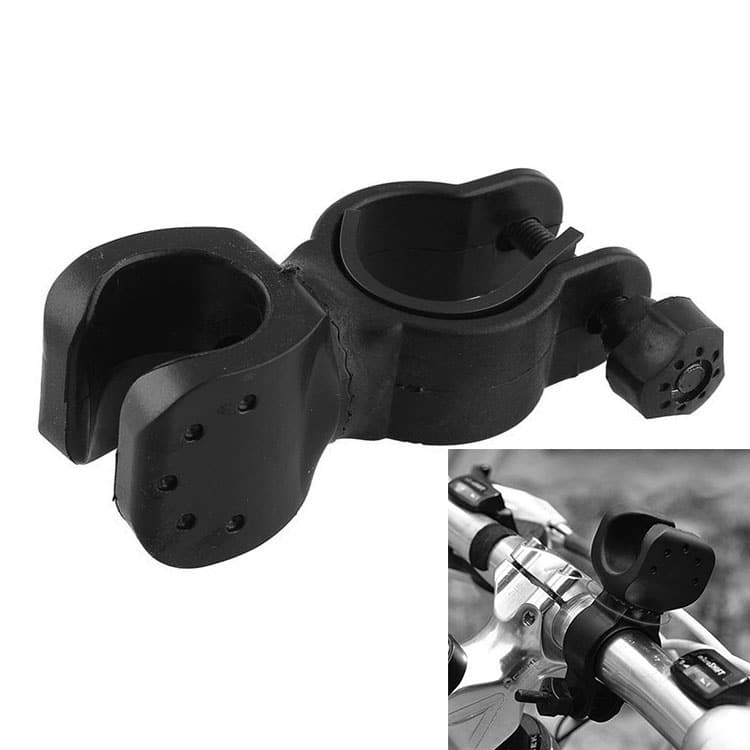 360 Degree Rotation Bicycle Bike Flashlight Mount Holder Clip - 2pcs 1 360 Degree Rotation Bicycle Bike Flashlight Mount Holder Clip - 2Pcs