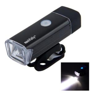 180 Lumens USB Rechargeable LED Light - Bright Aluminum Build with Handlebar Mount