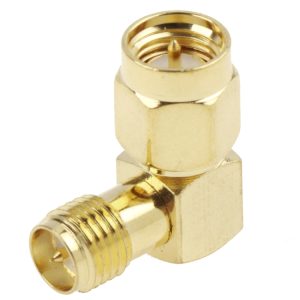 Gold Plated SMA Male to RP-SMA Female Adapter - Signal Strength Booster