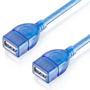 USB 2.0 Type A Female to Female Cable, 30cm Length - Connect with Ease