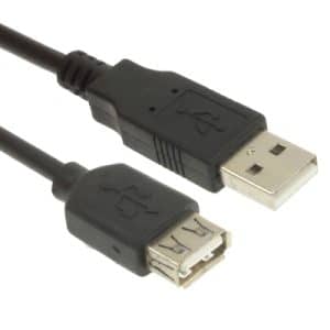 1.5m USB 2.0 Extension Cable - Extend & Connect Easily - General Public