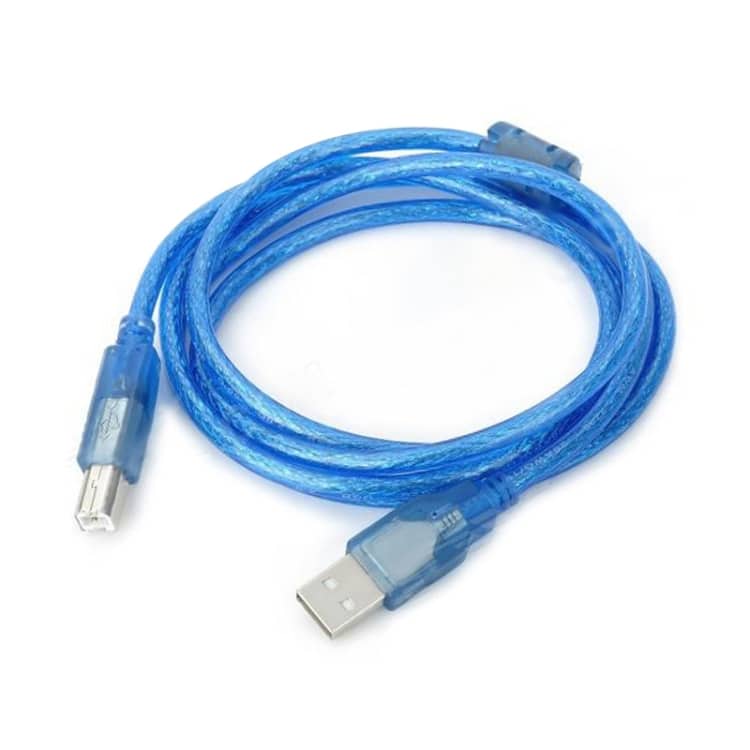 1.8m Blue USB 2.0 Printer Extension Cable for AM to BM - Fast Data Transfer 2 1.8M Blue Usb 2.0 Printer Extension Cable For Am To Bm - Fast Data Transfer - Image 2