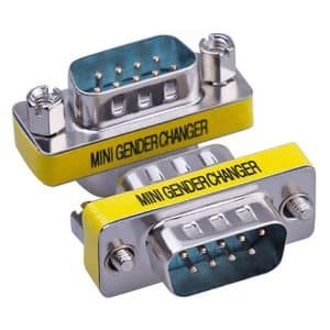 RS232 DB9 9 Pin Female to Female Adapter - Connect with Ease!