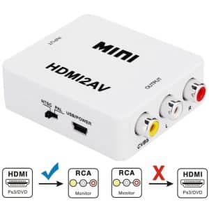 Enhance Viewing: VK-126 HDMI to Audio Converter (Scaler), White - Improved Experience