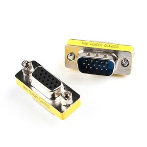 VGA 15Pin Male to VGA 15Pin Female Adapter - Enhance Display Connectivity