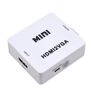 Enhance Viewing: Mini HDMI to VGA Audio Converter - Ultimate Connectivity