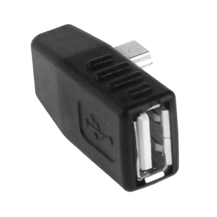 USB OTG Mini Male to USB 2.0 Female Adapter, Plug-and-Play Functionality 3 Usb Otg Mini Male To Usb 2.0 Female Adapter, Plug-And-Play Functionality - Image 3