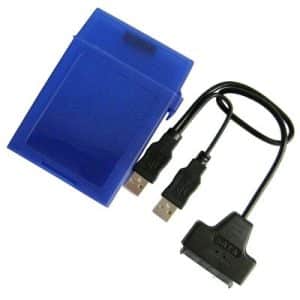 USB 2.0 to SATA Converter & 2.5" HDD Storage Enclosure - Data Transfer Solution