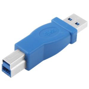 Ultra Fast USB 3.0 AM to BM Adapter in Striking Blue - Boost Your Connectivity!
