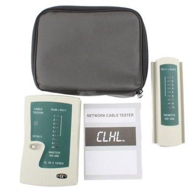 Professional Network Cable Tester for RJ45 RJ11 RJ12 Cat5 UTP LAN, White 7 Professional Network Cable Tester For Rj45 Rj11 Rj12 Cat5 Utp Lan, White - Image 7