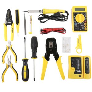 14-in-1 Professional Network Maintenance Tool Kit - All You Need for Telecoms