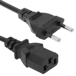 1.2m EU Power Cord: Reliable & Tangle-Free Extension for European Outlets
