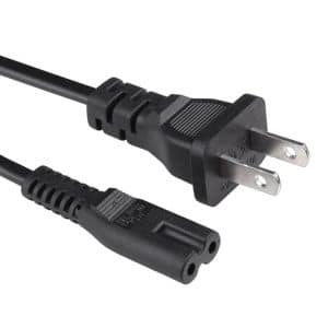 1.2m 2 Prong US Notebook Power Cord: Reliable & Convenient Solution.