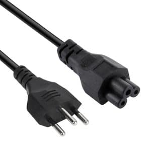 Brazil Notebook AC Power Cord, 1.8m, 3 Prong Style, OD6.8 - Reliable Power Solution